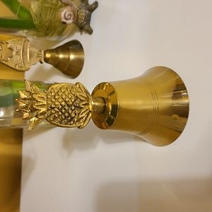 Pineapple brass bell